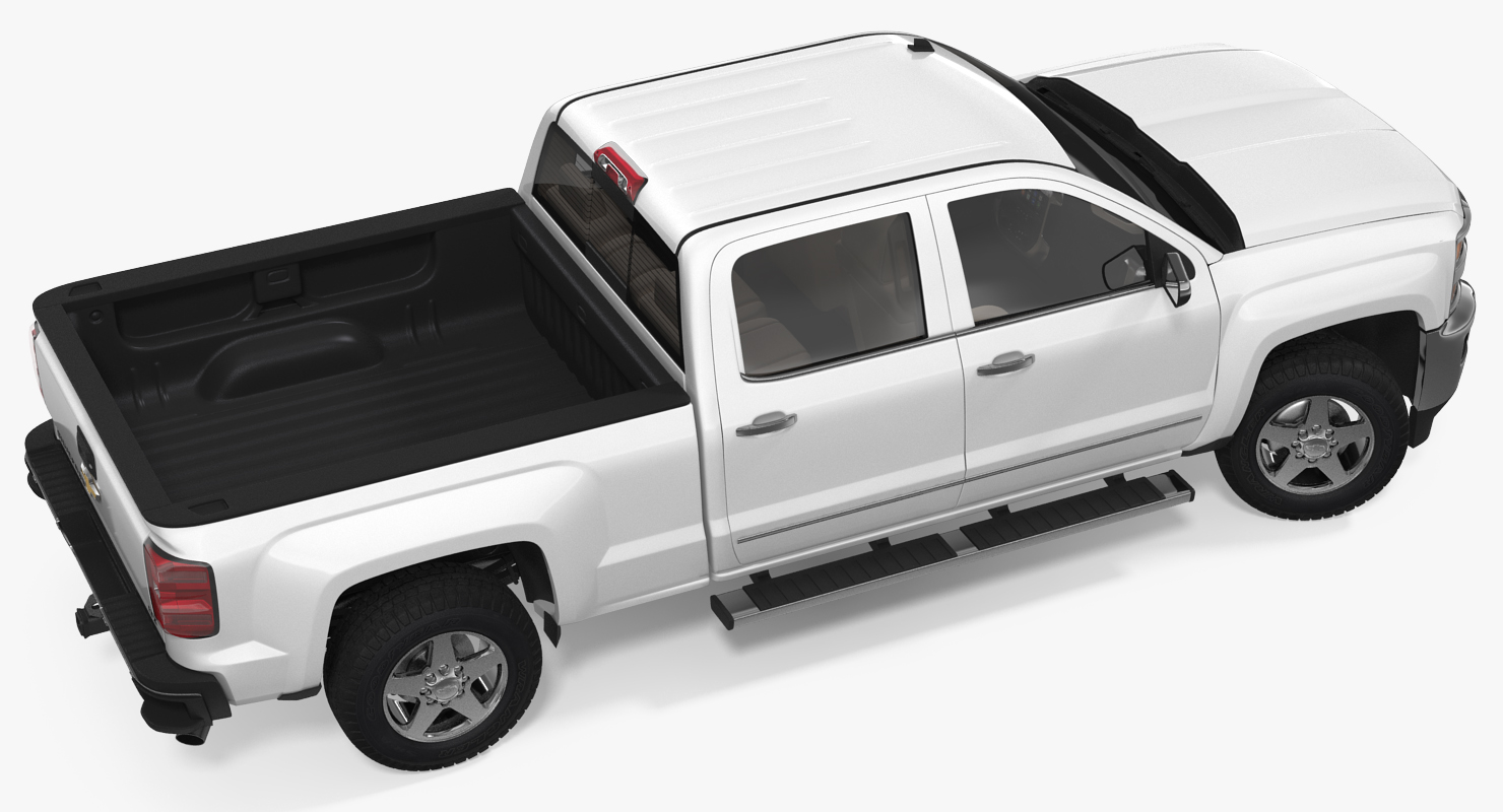 3D model Chevrolet Silverado 2015 Simple Interior