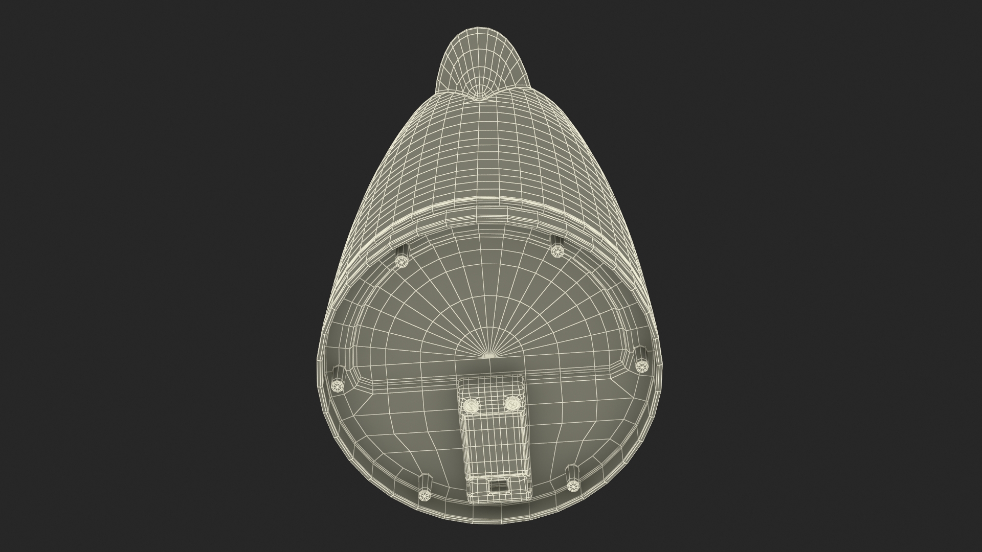 3D Electric Kettle with Water Open