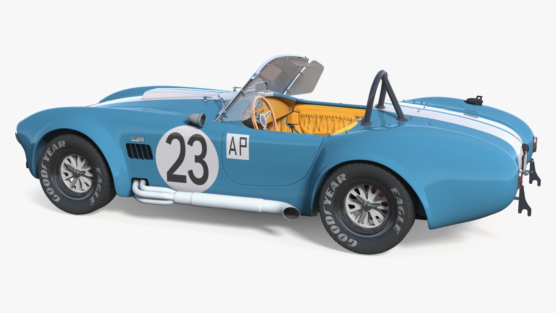 3D model AC Shelby Cobra 1965
