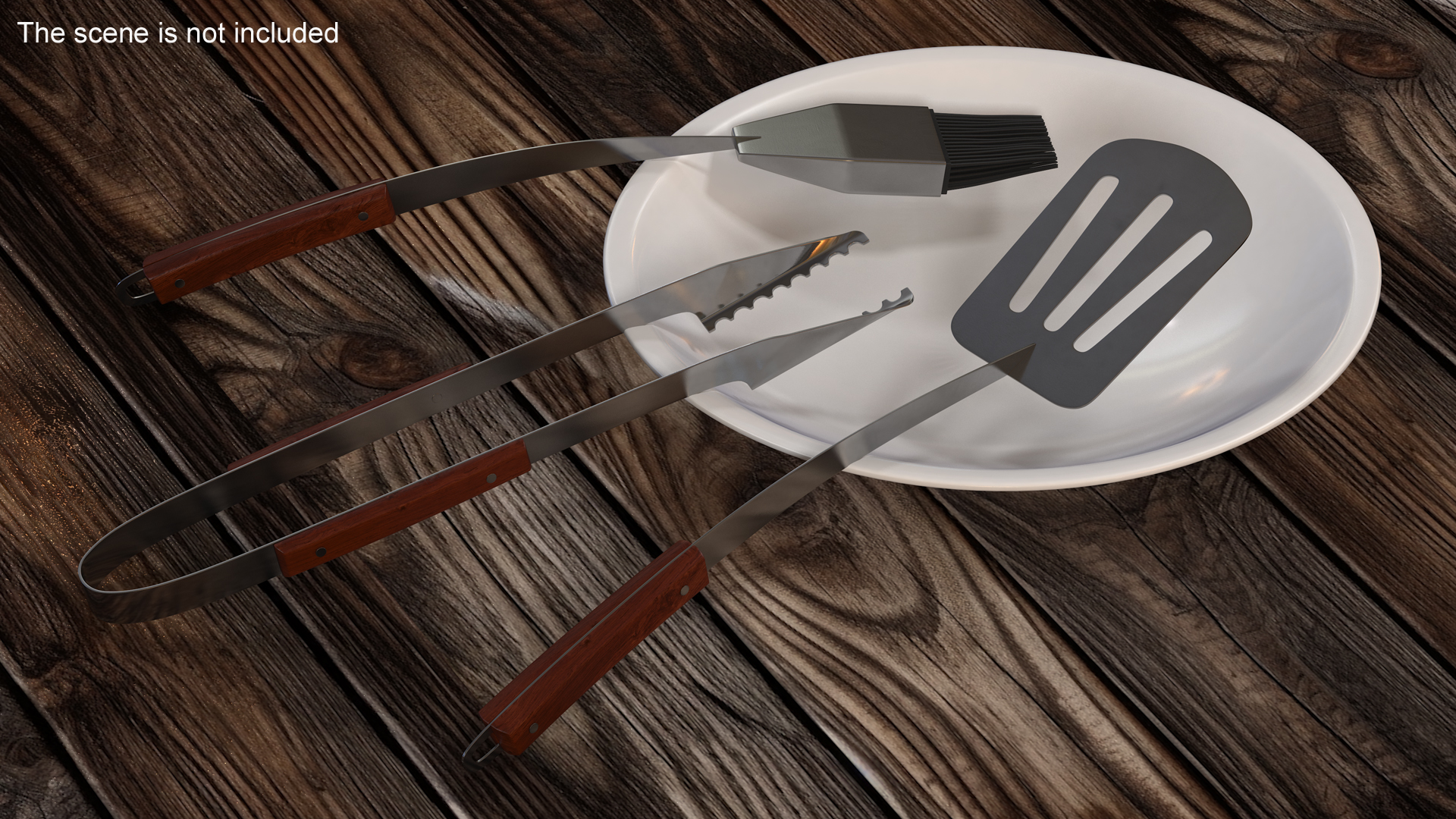 Grilling Tool Set 3D