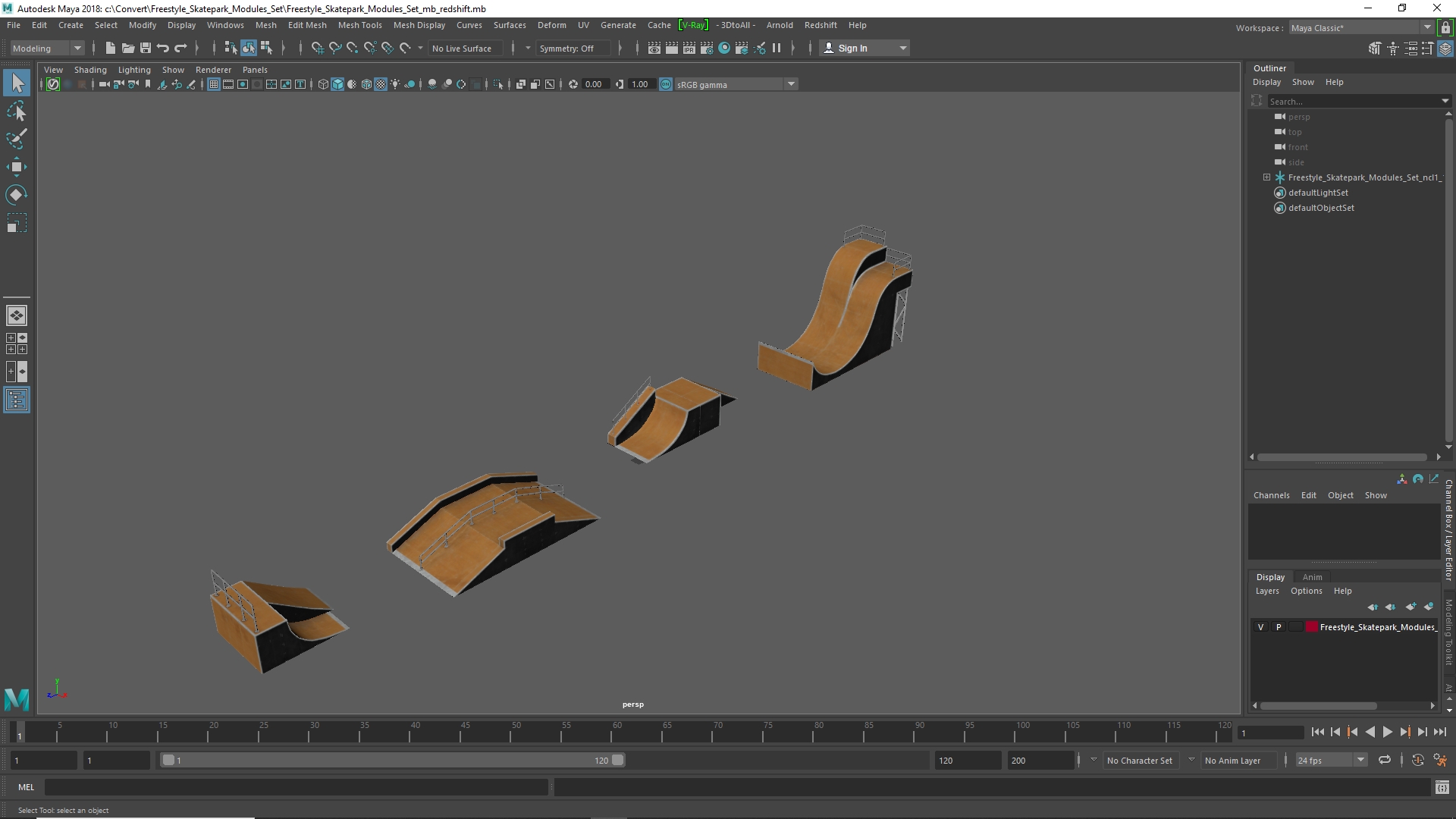 Freestyle Skatepark Modules Set, view 10