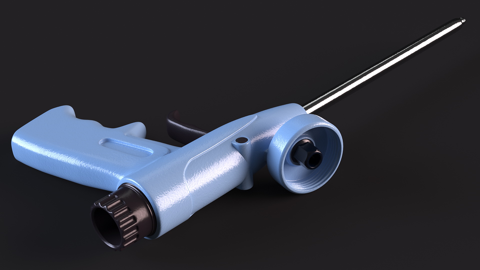 3D model Spray Gun with Foam Can Soudal