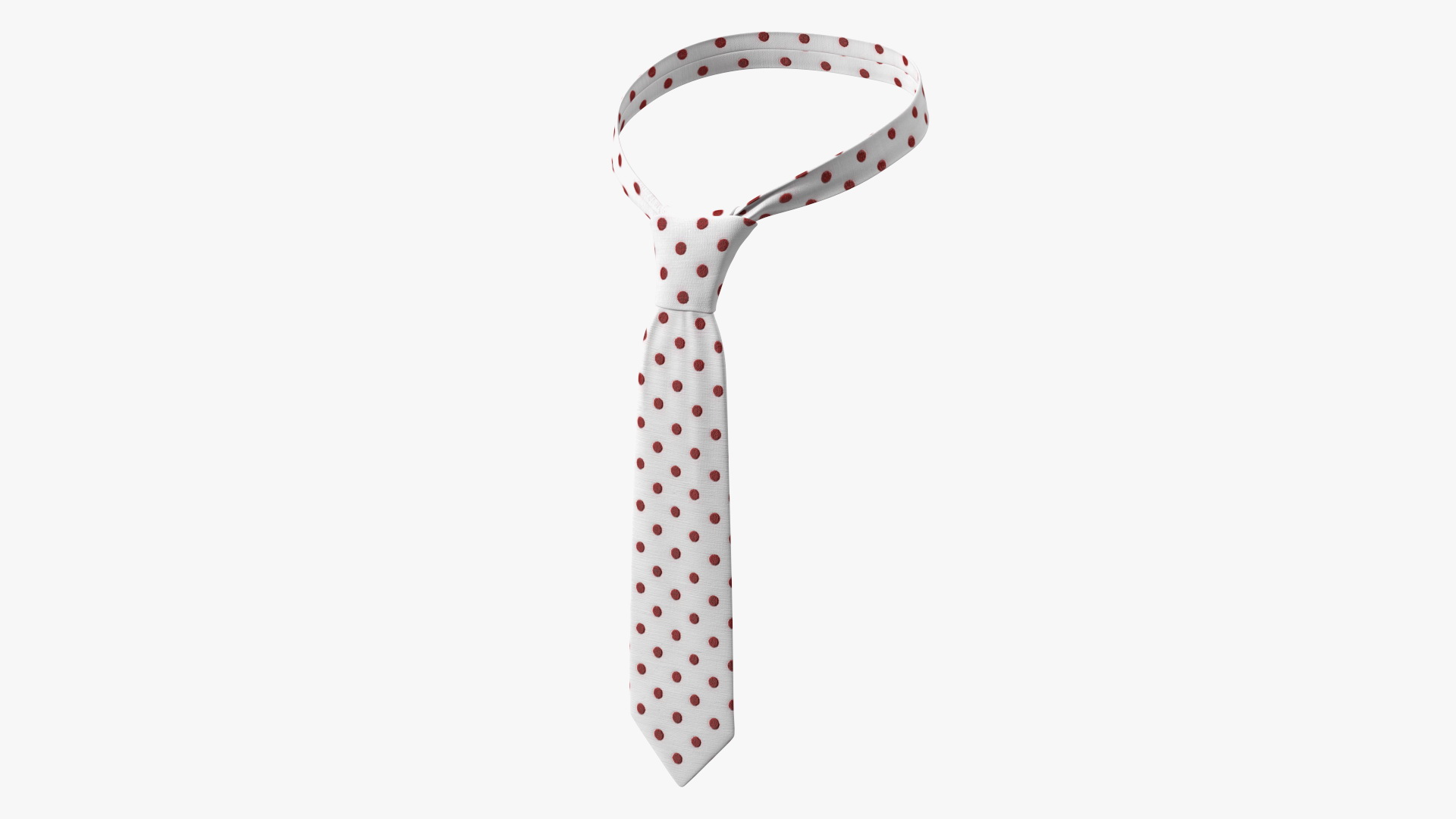 3D model Classic Polka Dot Necktie