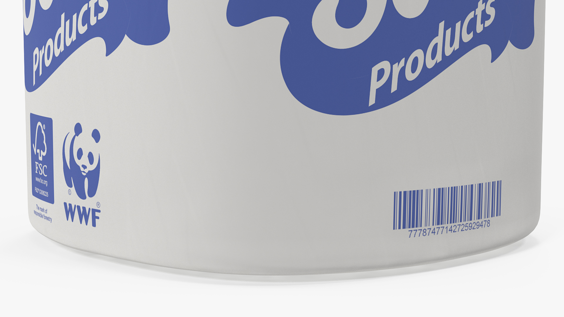 Scott Individually Wrapped Toilet Paper Roll 3D model