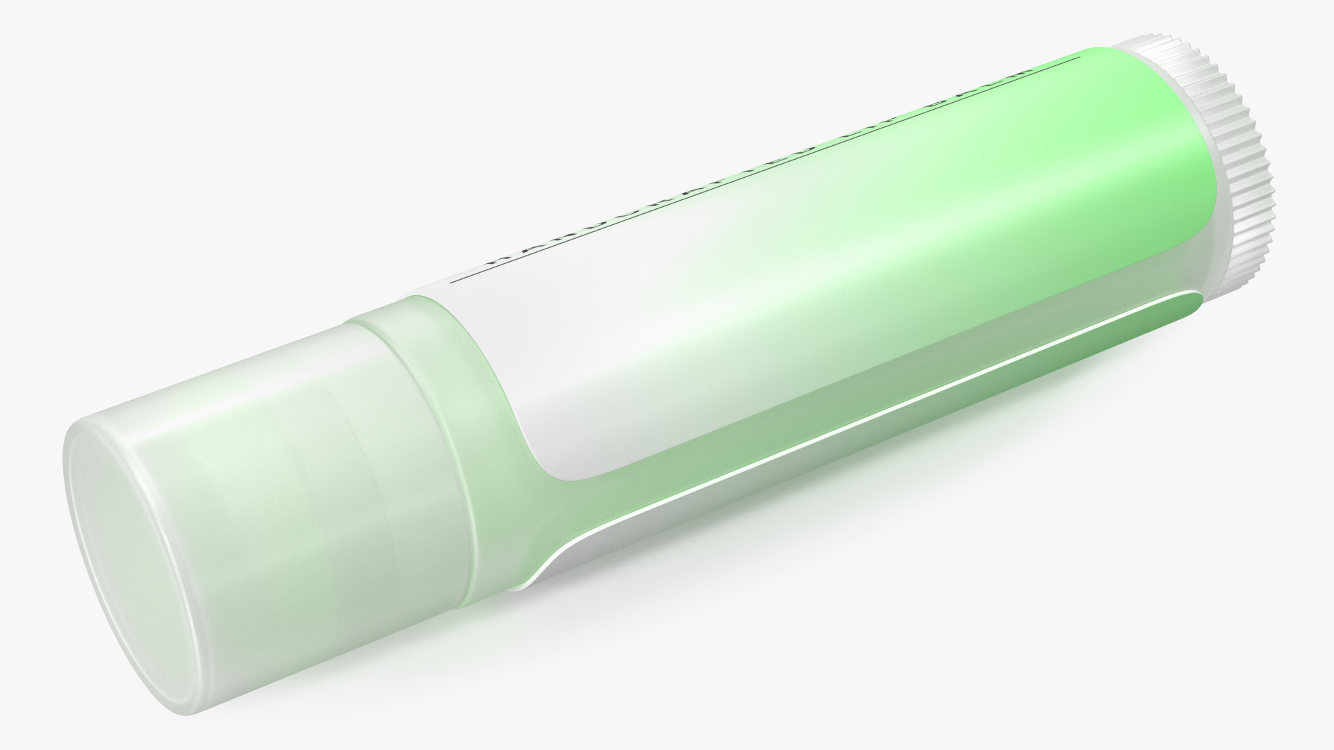 3D Lip Balm Mint model