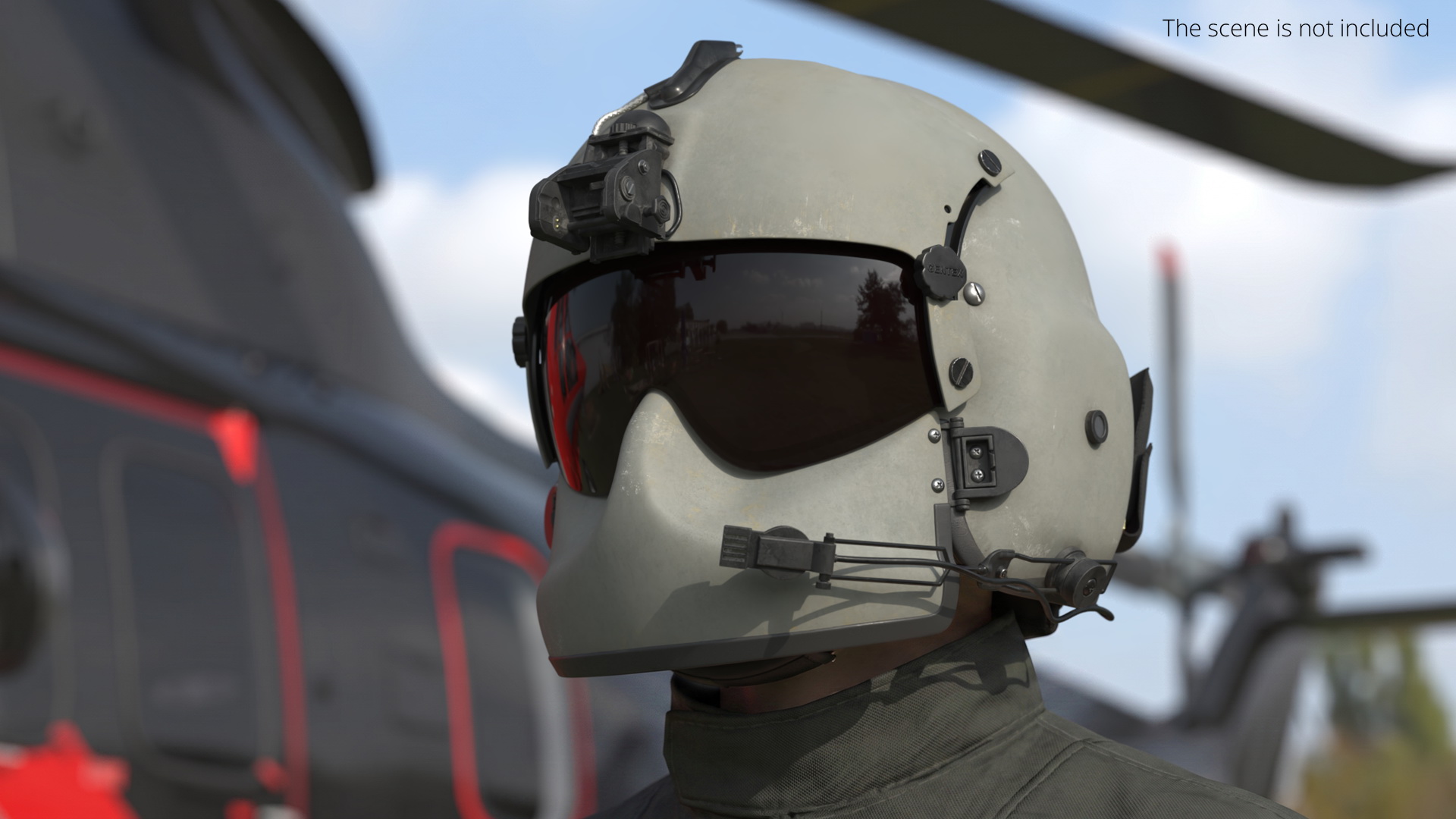 Gentex HGU-56 P Protective Flight Helmet, view 6