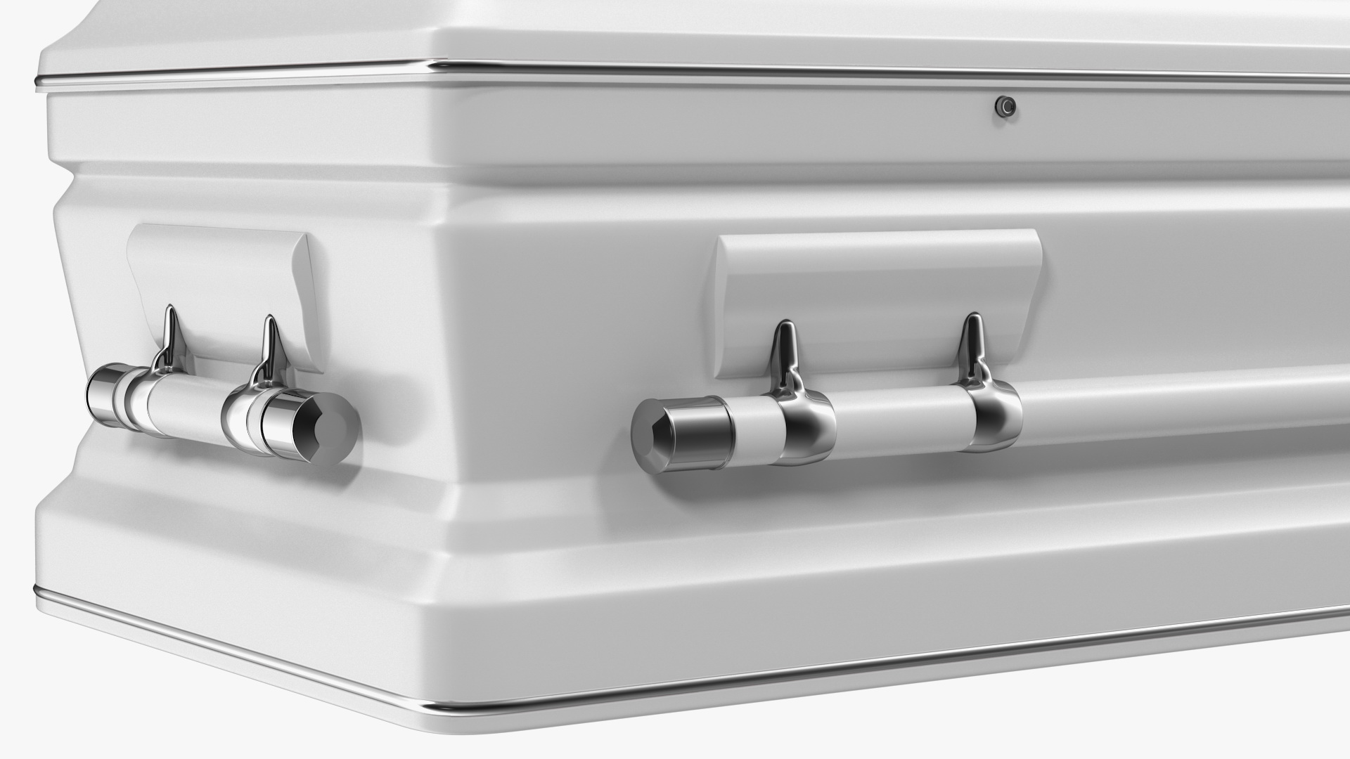 3D model White Funeral Casket