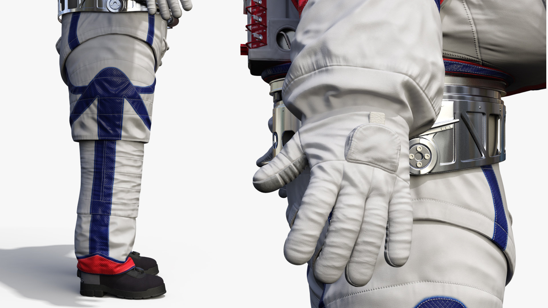 Spacesuit NASA xEMU 3D model