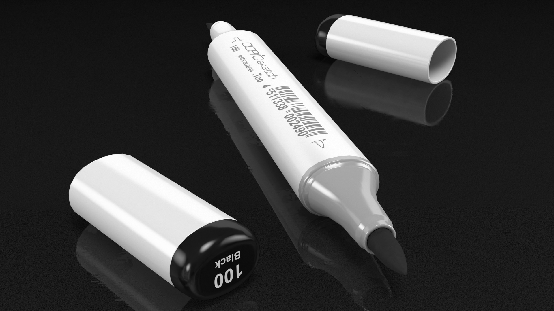 3D Sketch Marker Open model