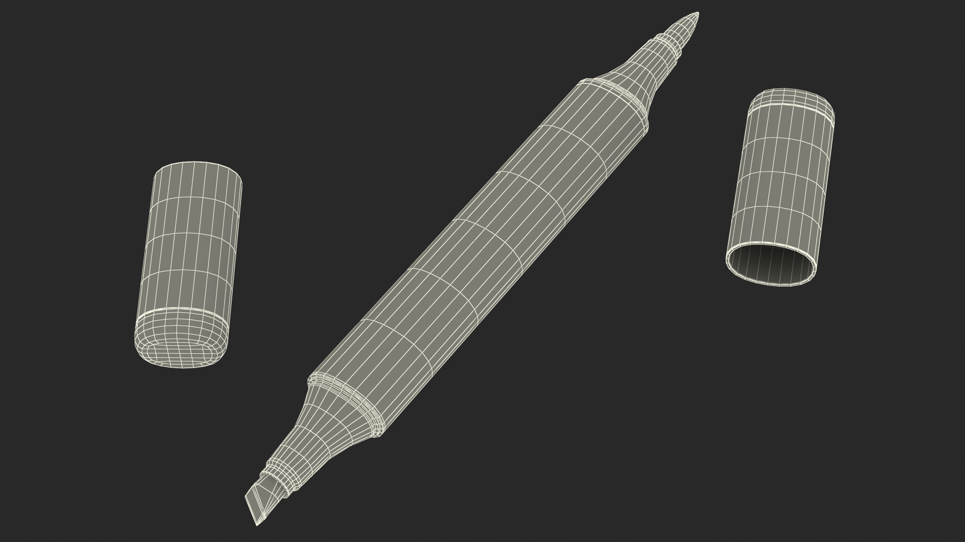 3D Sketch Marker Open model