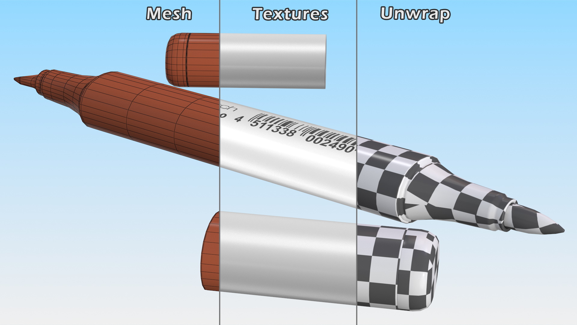 3D Sketch Marker Open model