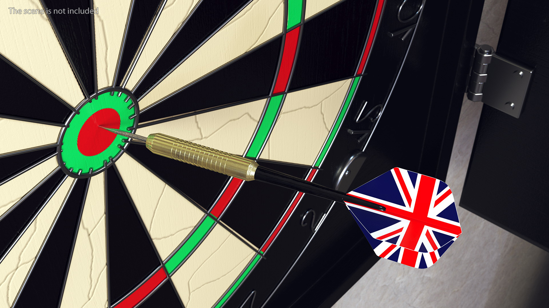 British Flag Dart 3D