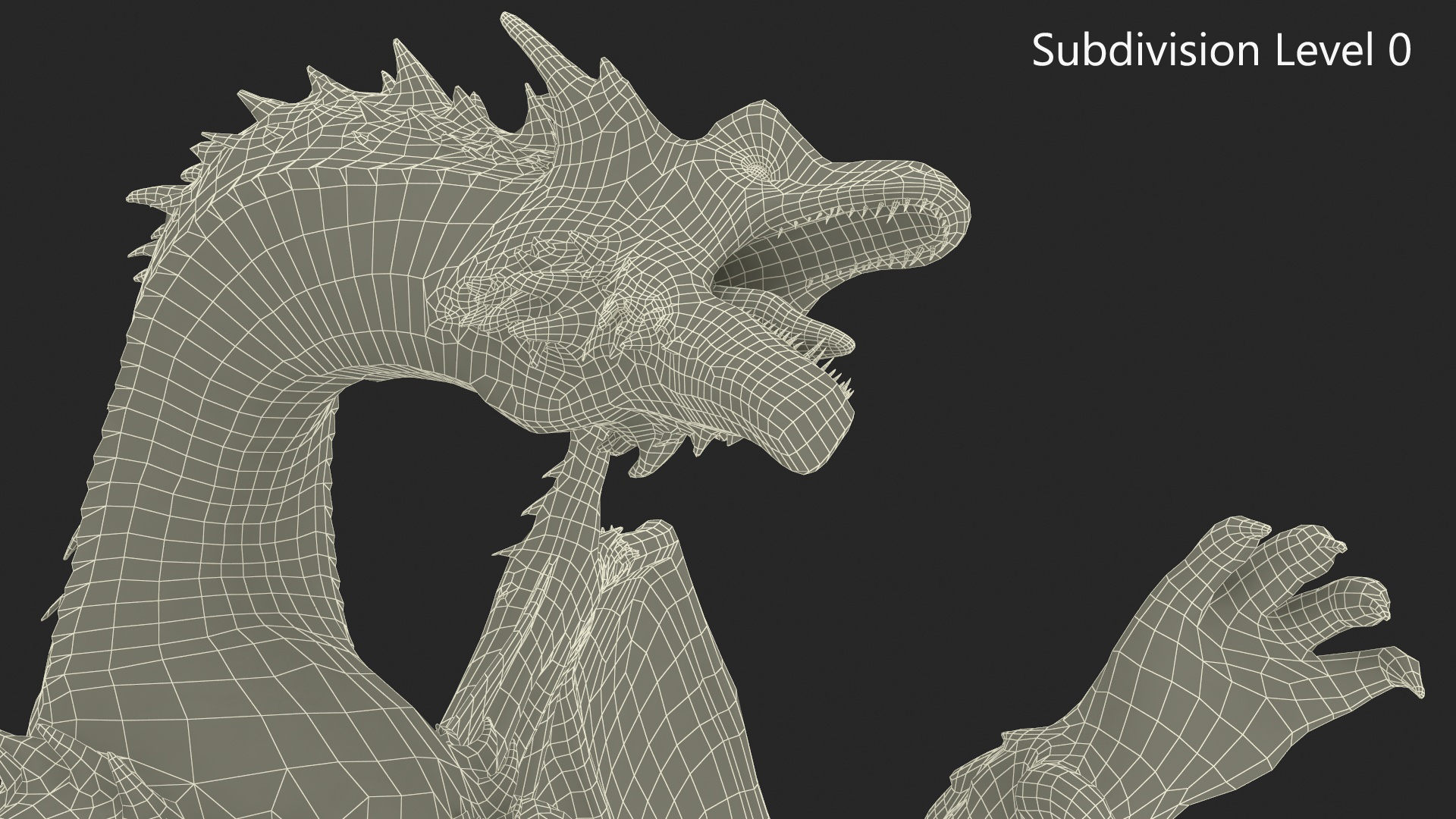 Flying Mythical Dragon 3D