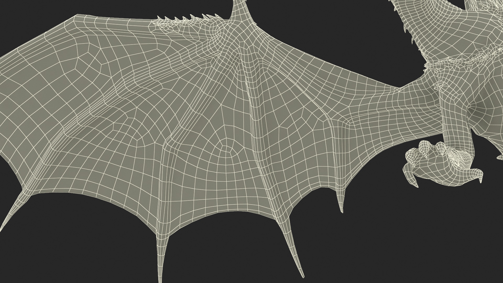 Flying Mythical Dragon 3D