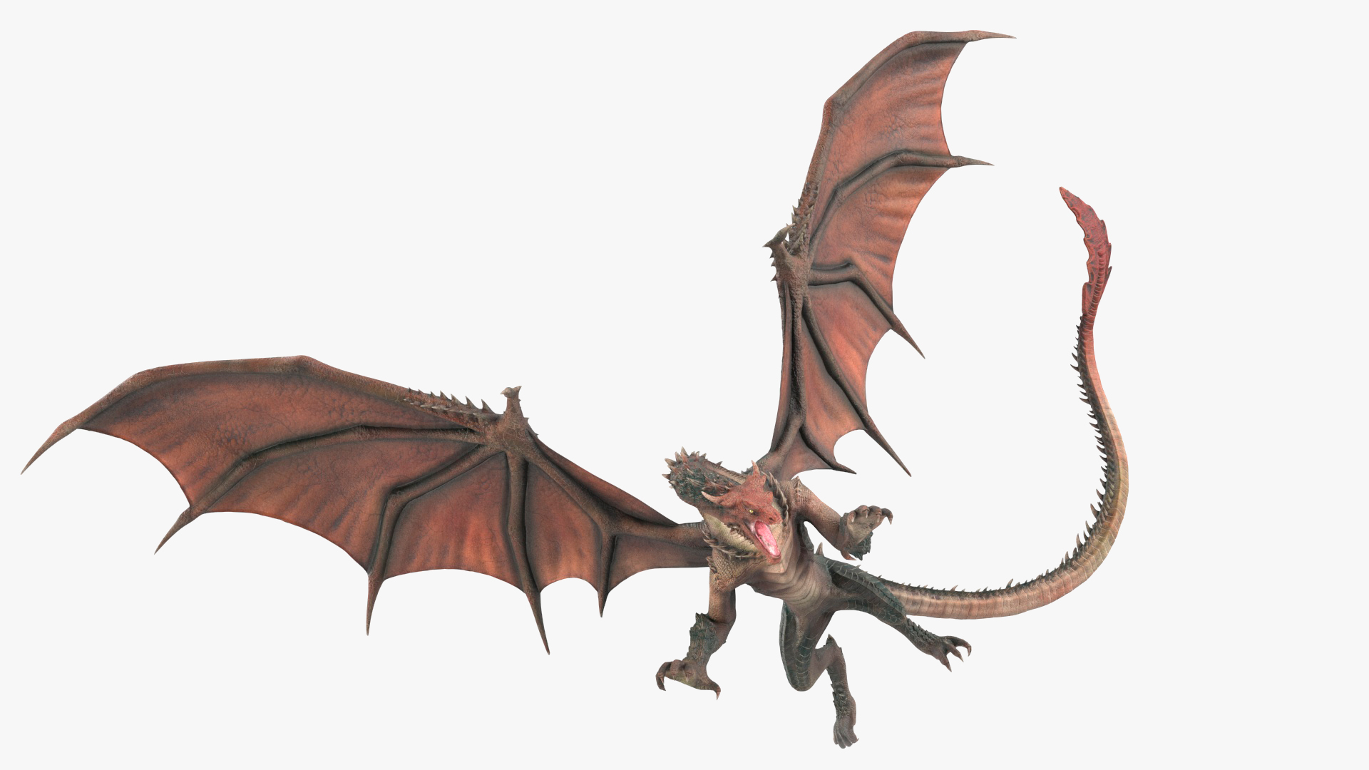 Flying Mythical Dragon 3D