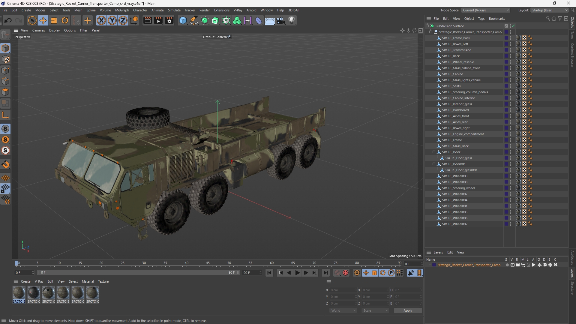 Strategic Rocket Carrier Transporter Camo - view 12