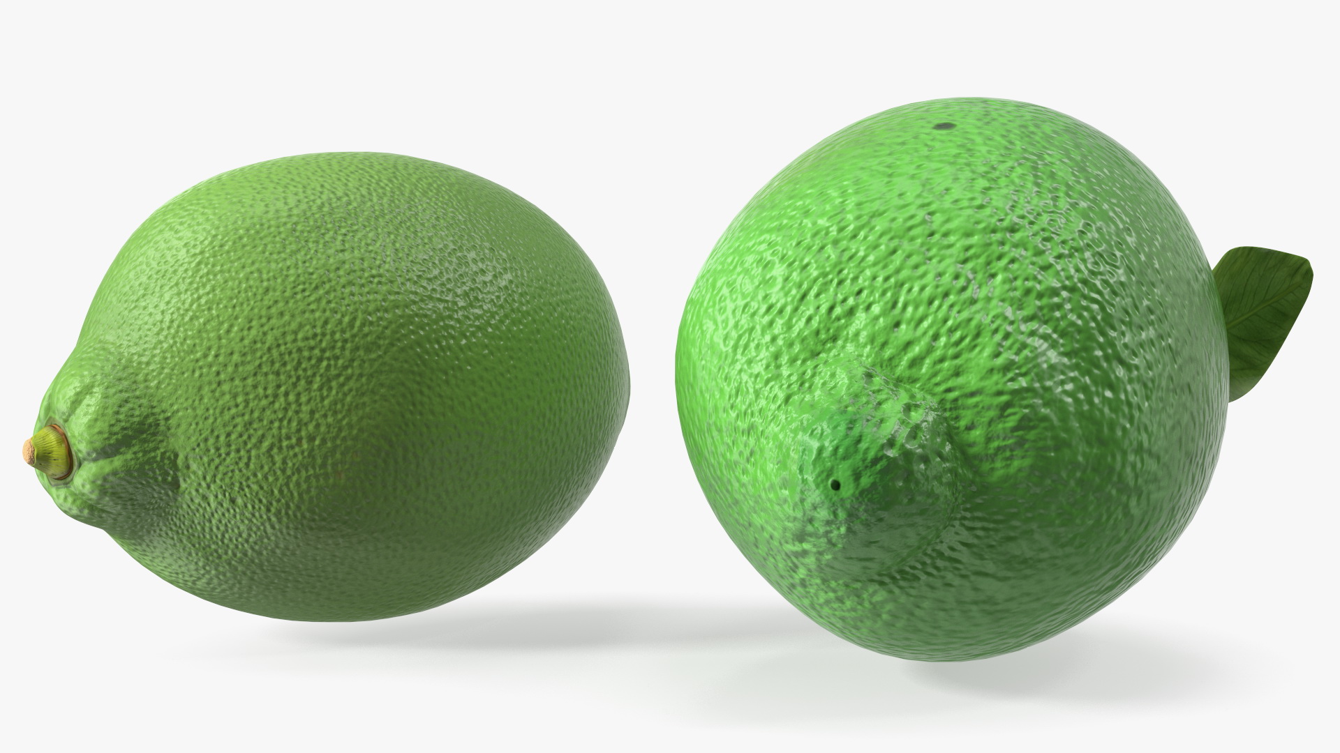 3D Green Lemon