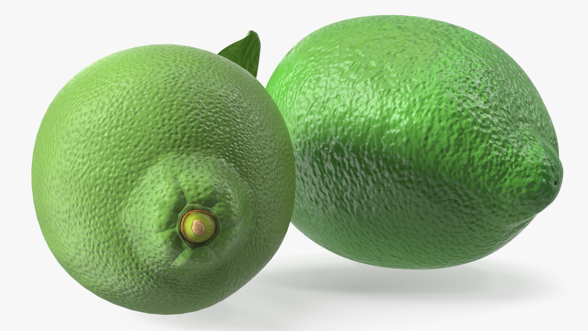 3D Green Lemon