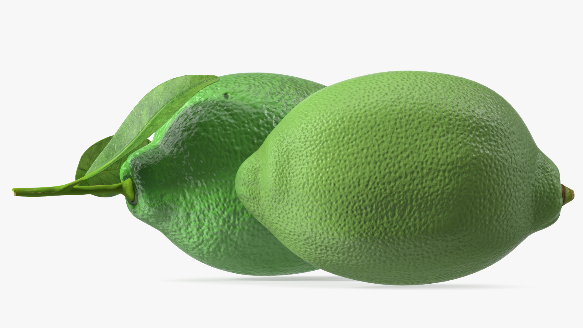 3D Green Lemon