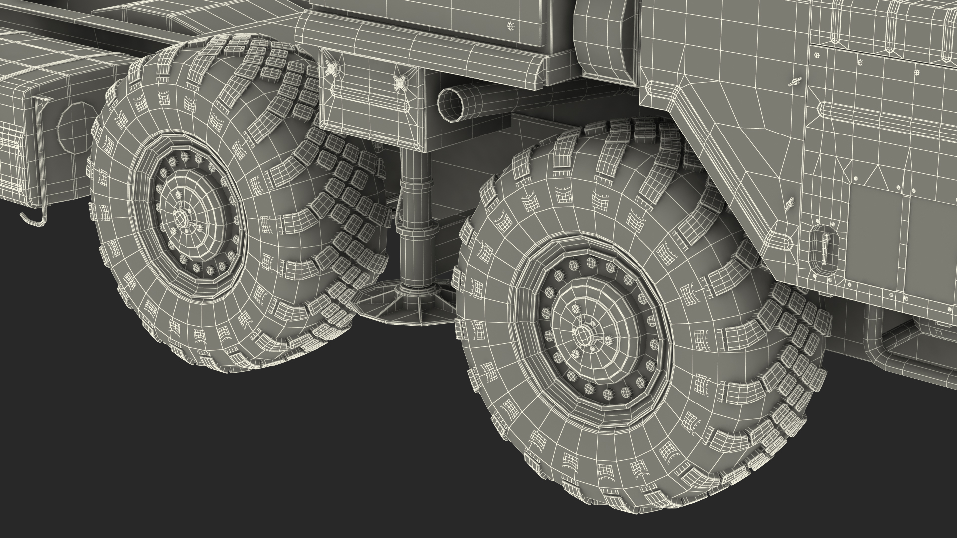 MAZ 543M 8x8 Truck Camouflage 3D model