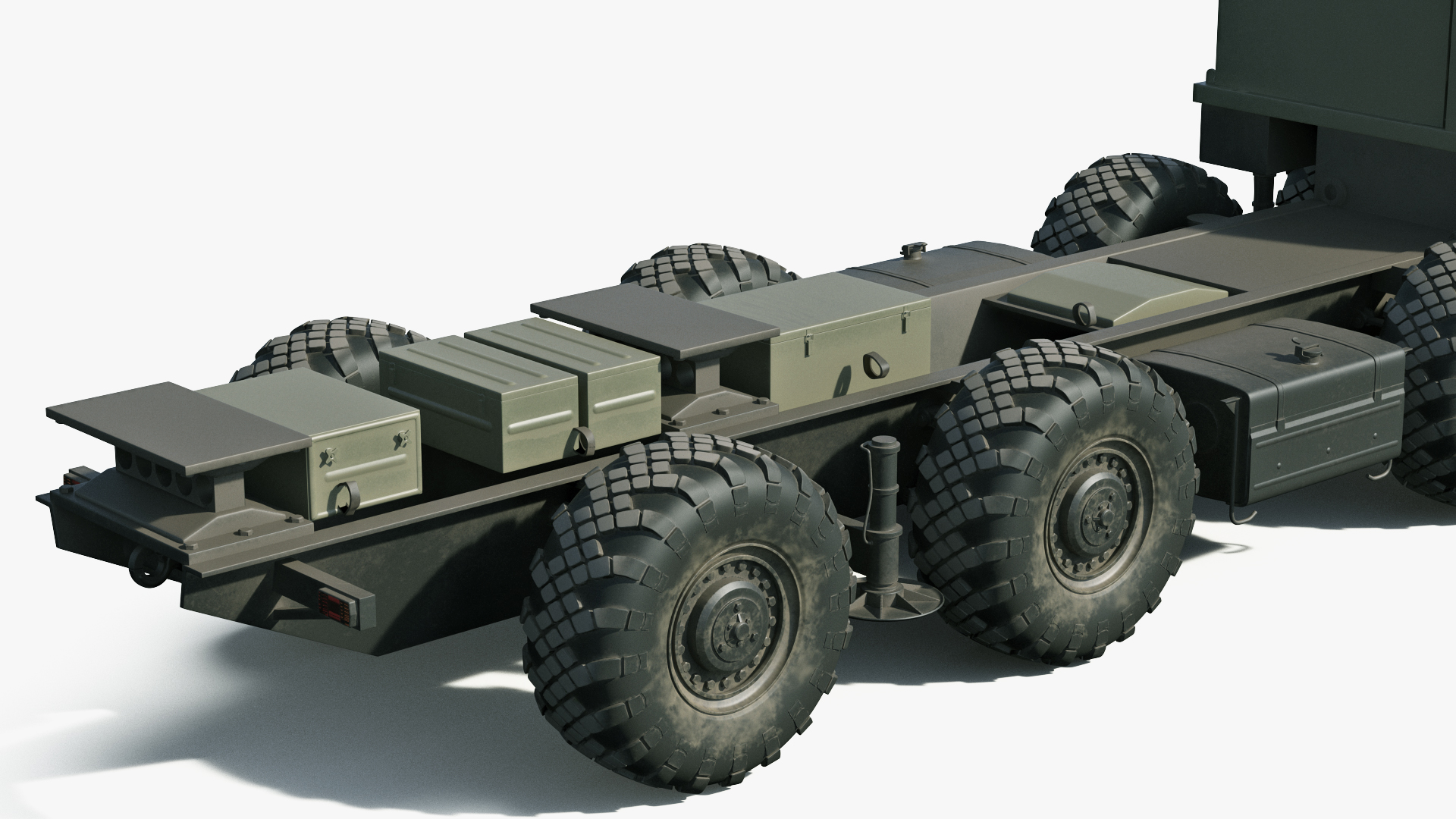 MAZ 543M 8x8 Truck Camouflage 3D model
