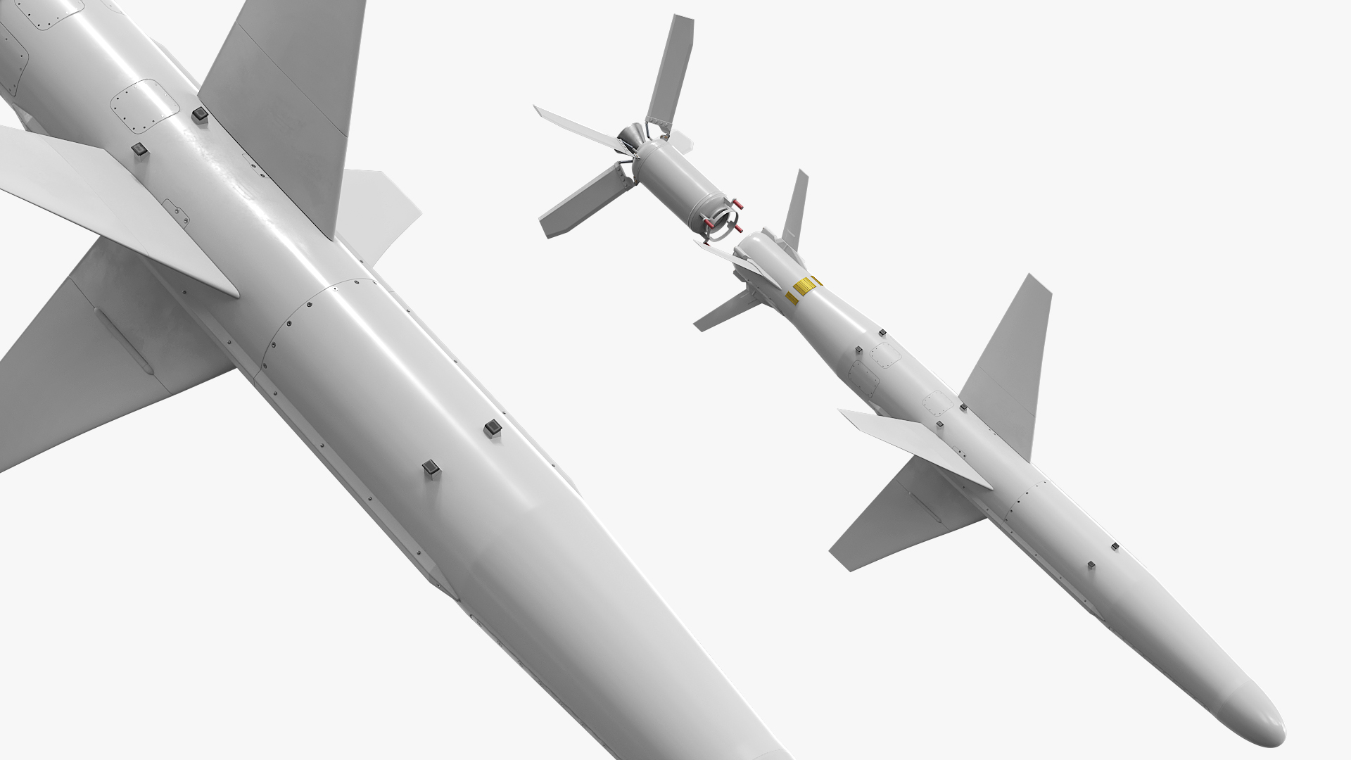 Naval Strike Guided Missile with Folding Fins - view 4
