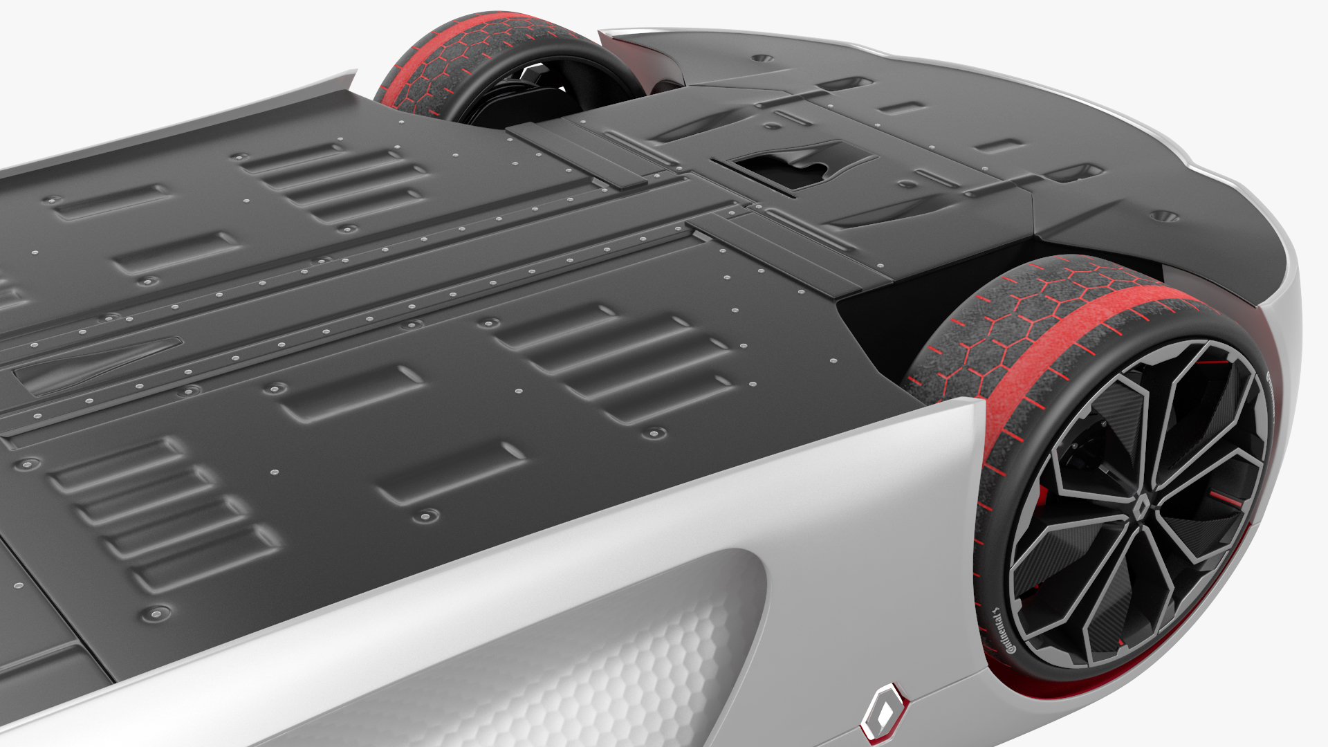 3D model 2016 Renault Trezor Electric Concept Car