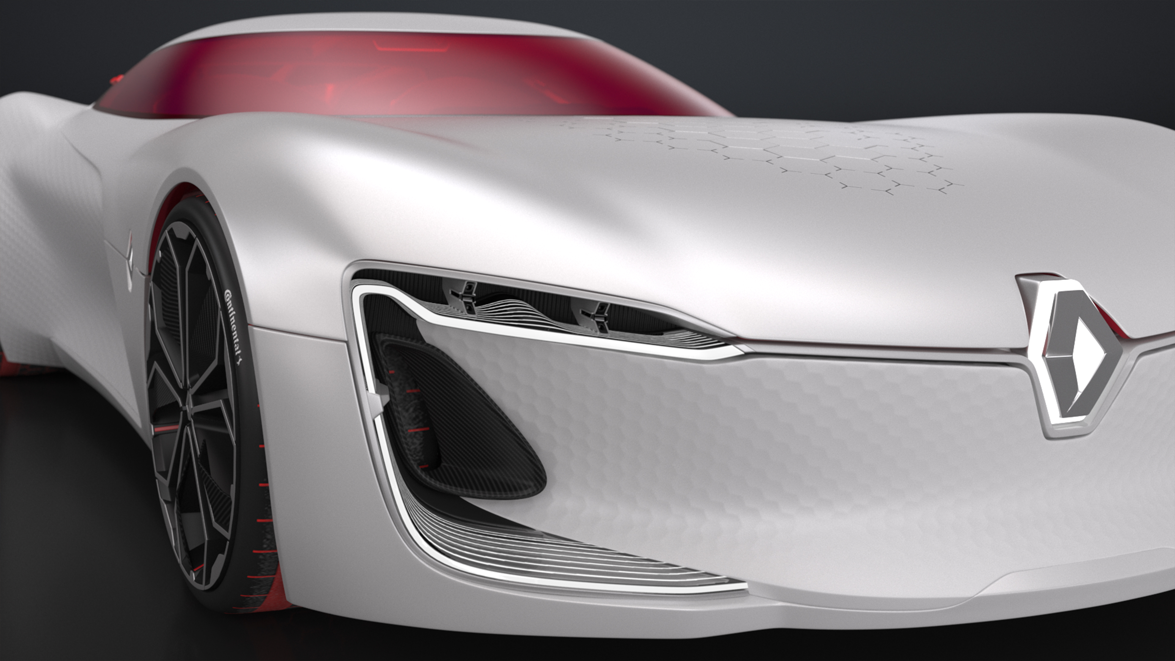 3D model 2016 Renault Trezor Electric Concept Car