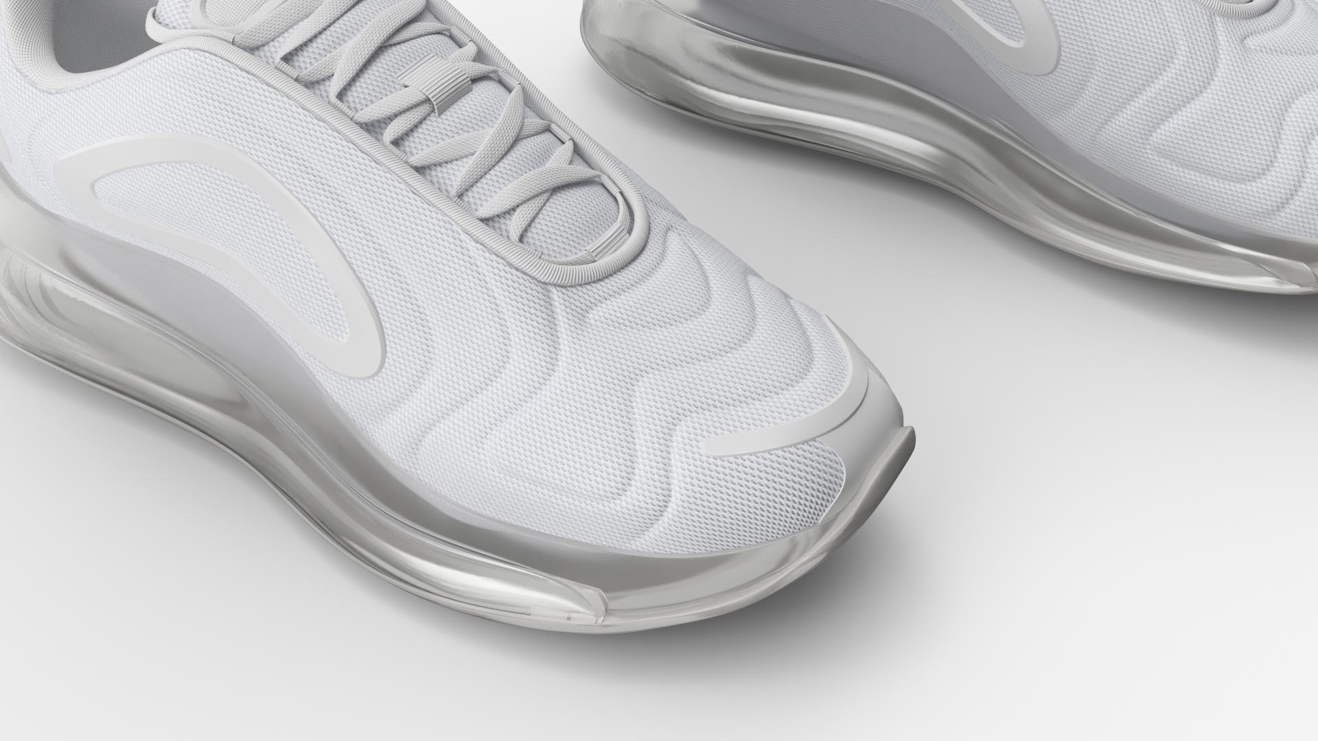 Sneakers Air Motion 720 White 3D model