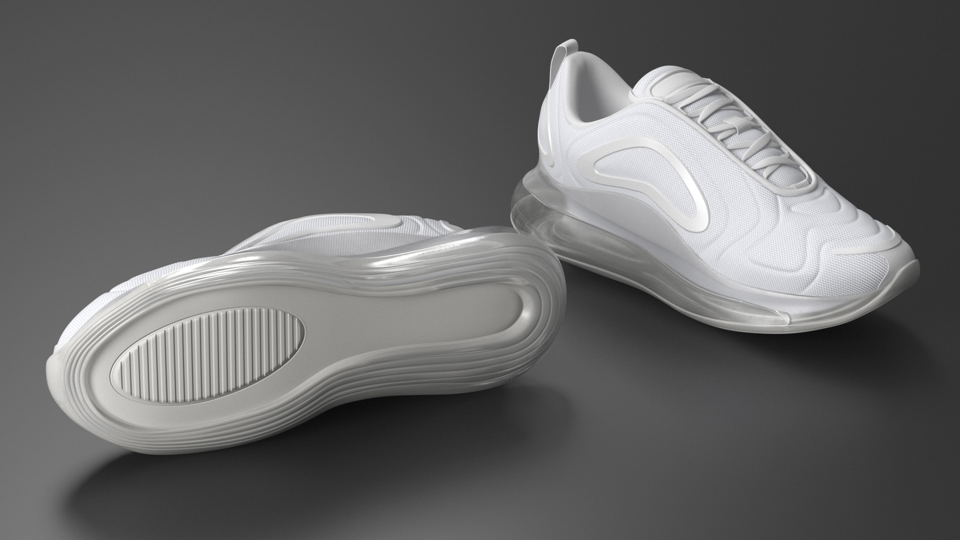 Sneakers Air Motion 720 White 3D model