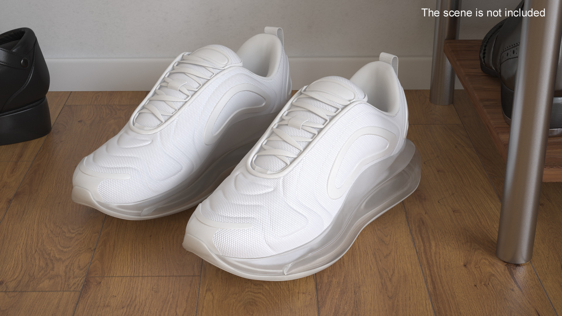 Sneakers Air Motion 720 White 3D model