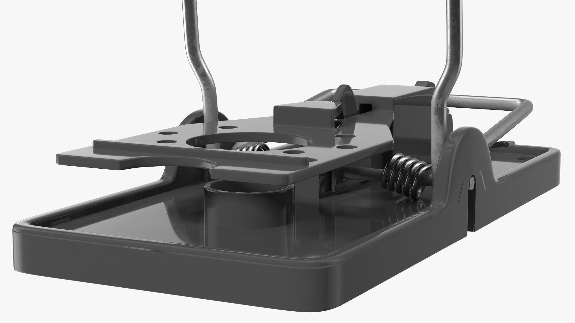 Plastic Mouse Trap Black 3D model