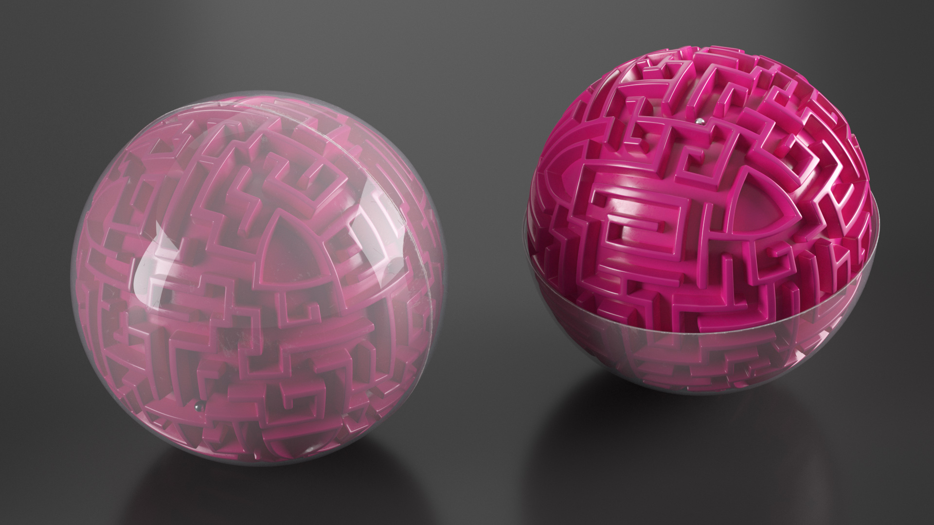 3D Maze Ball 3D