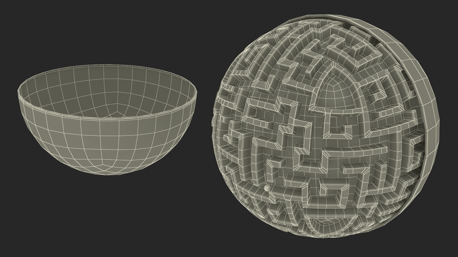 3D Maze Ball 3D