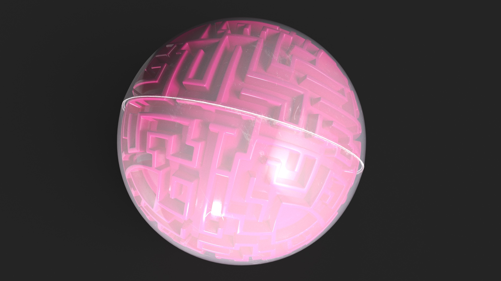 3D Maze Ball 3D