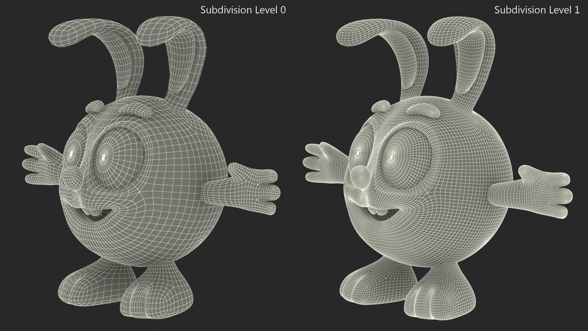 3D Krash Character Kikoriki Rigged