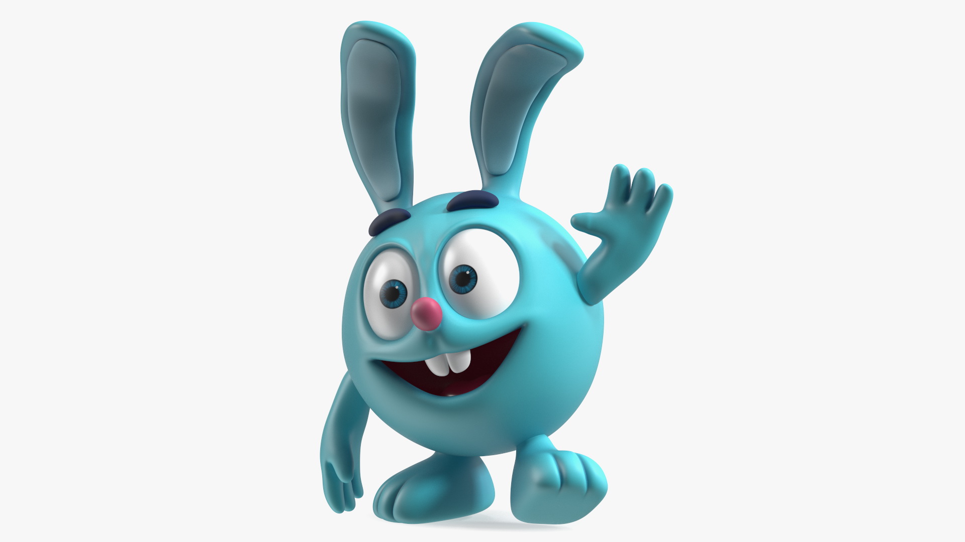3D Krash Character Kikoriki Rigged