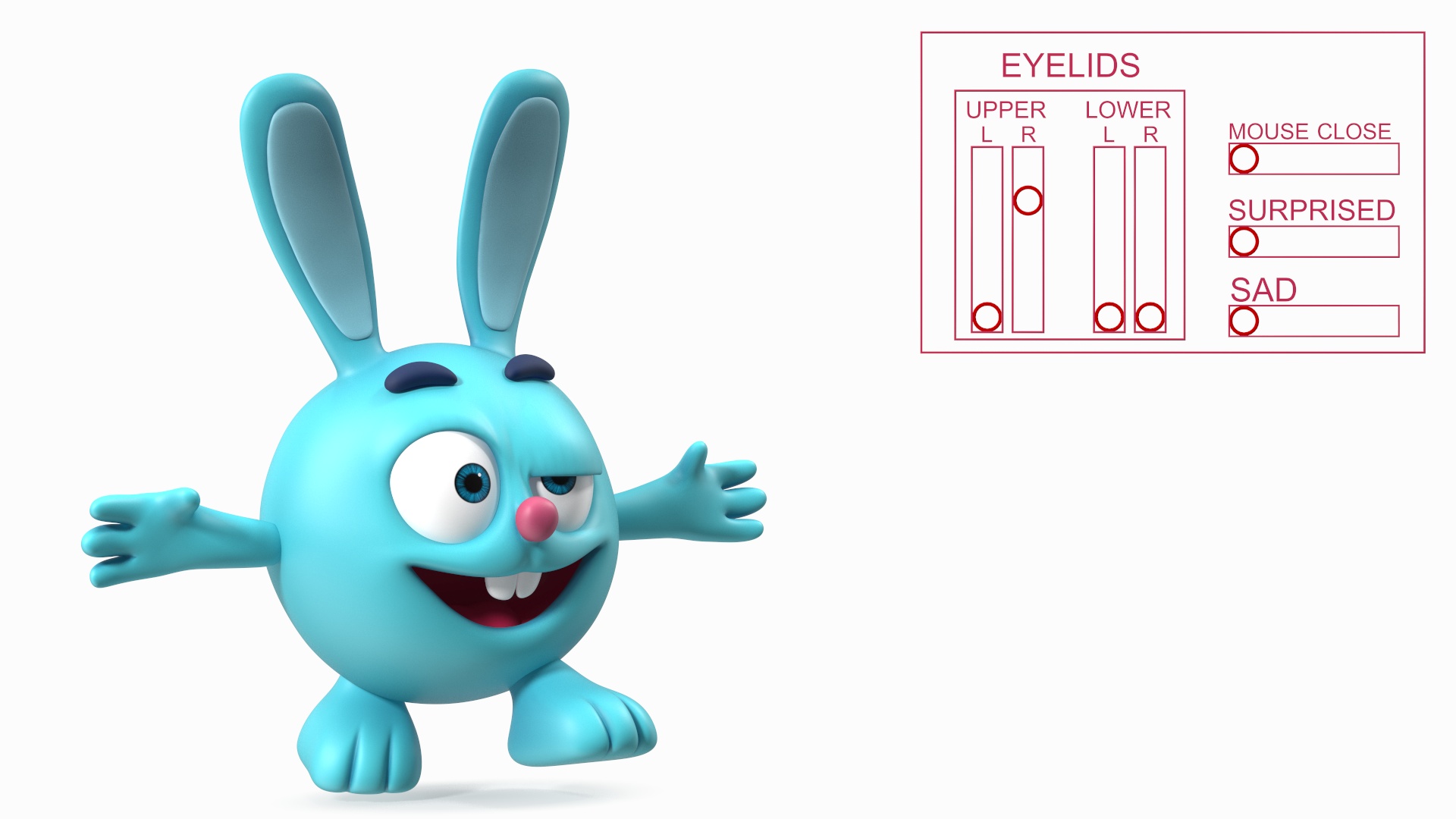 3D Krash Character Kikoriki Rigged
