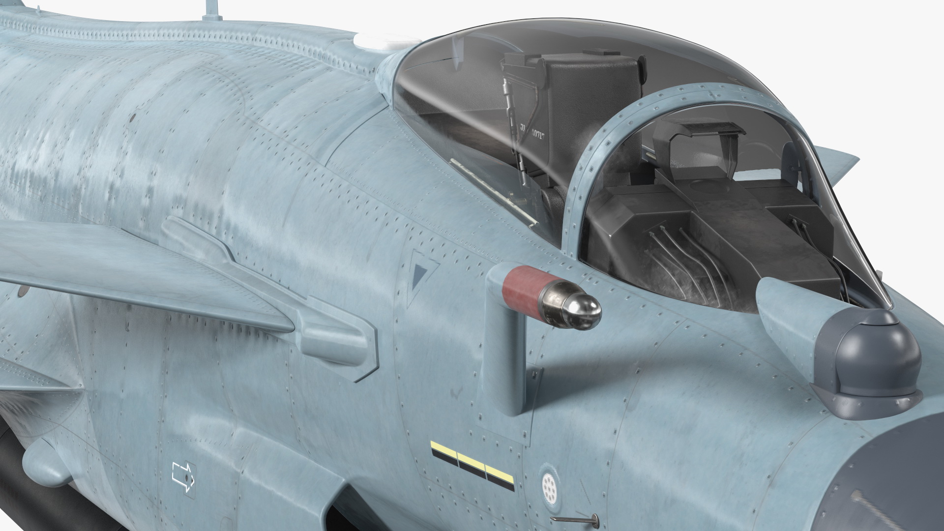 Chengdu J10 B Chinese Air Force Armed Rigged 3D model