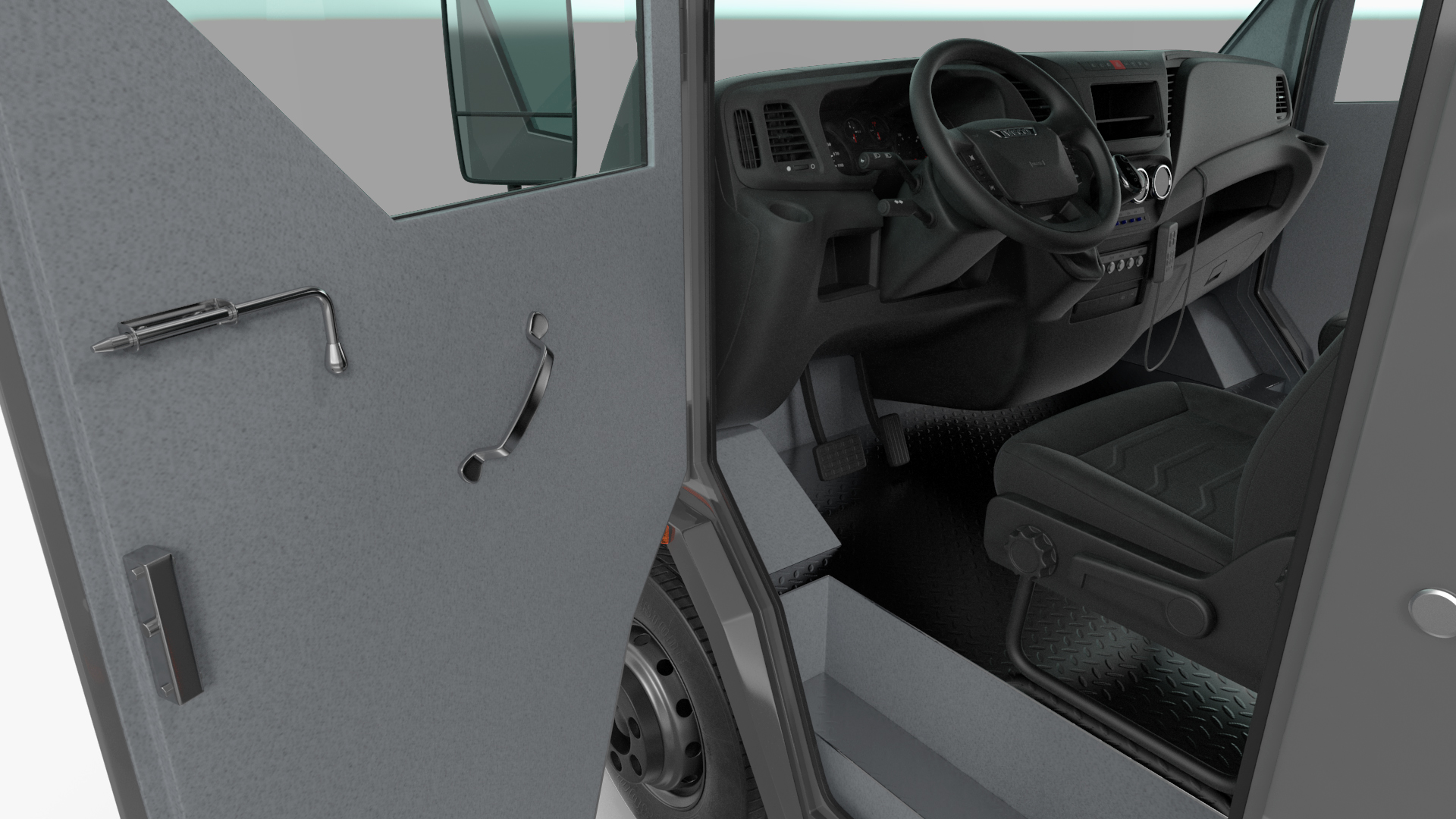 INKAS Armored Vehicle Rigged for Maya 3D
