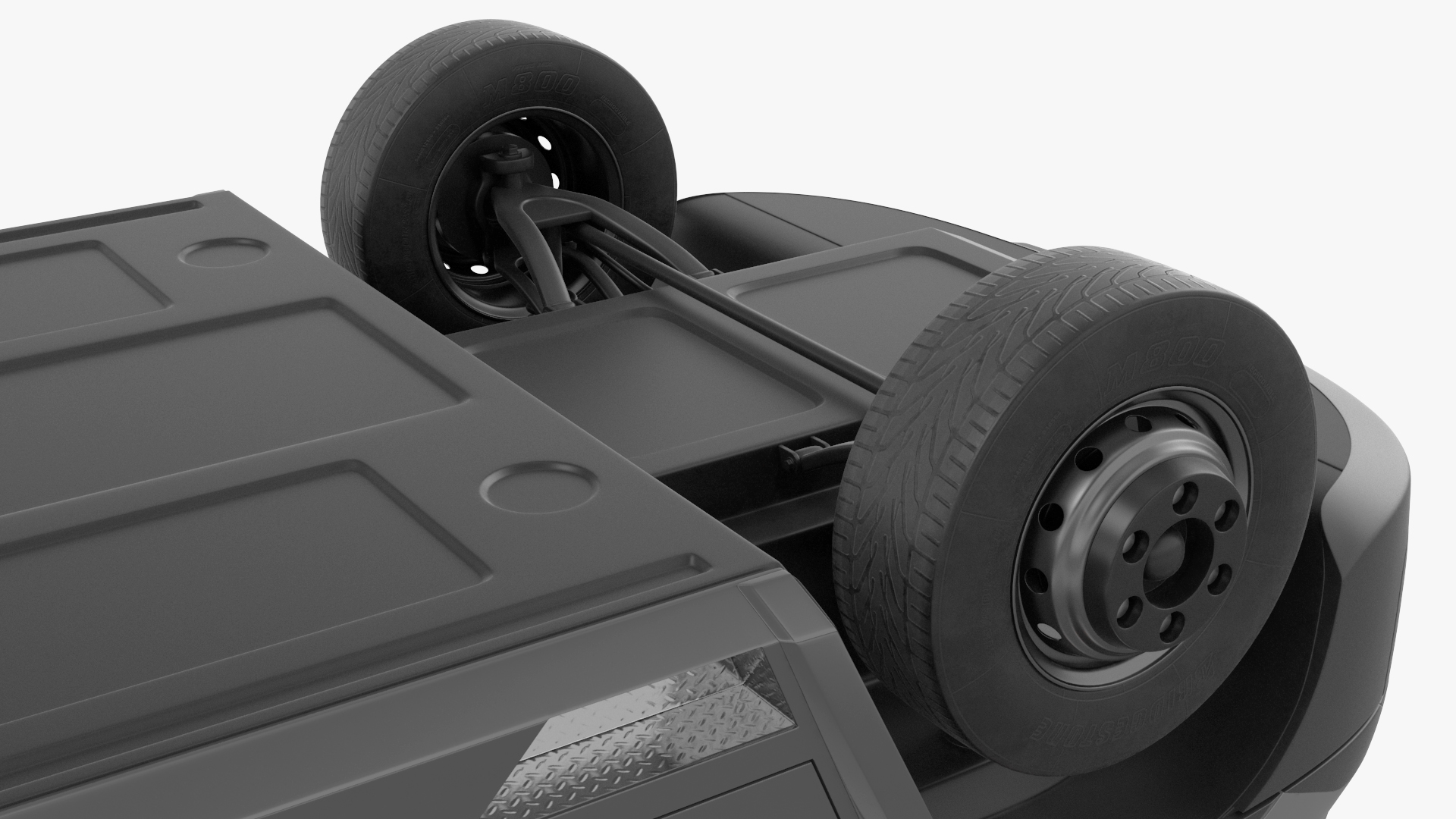 INKAS Armored Vehicle Rigged for Maya 3D