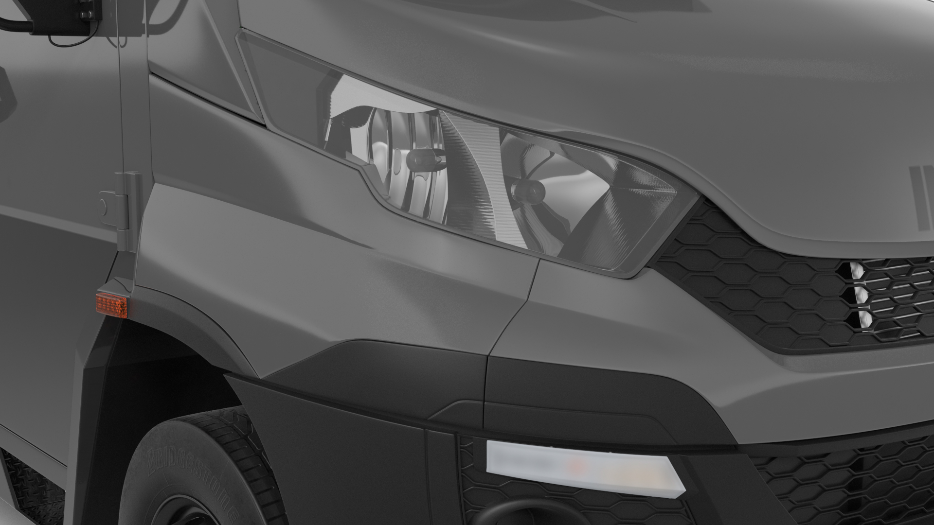 INKAS Armored Vehicle Rigged for Maya 3D