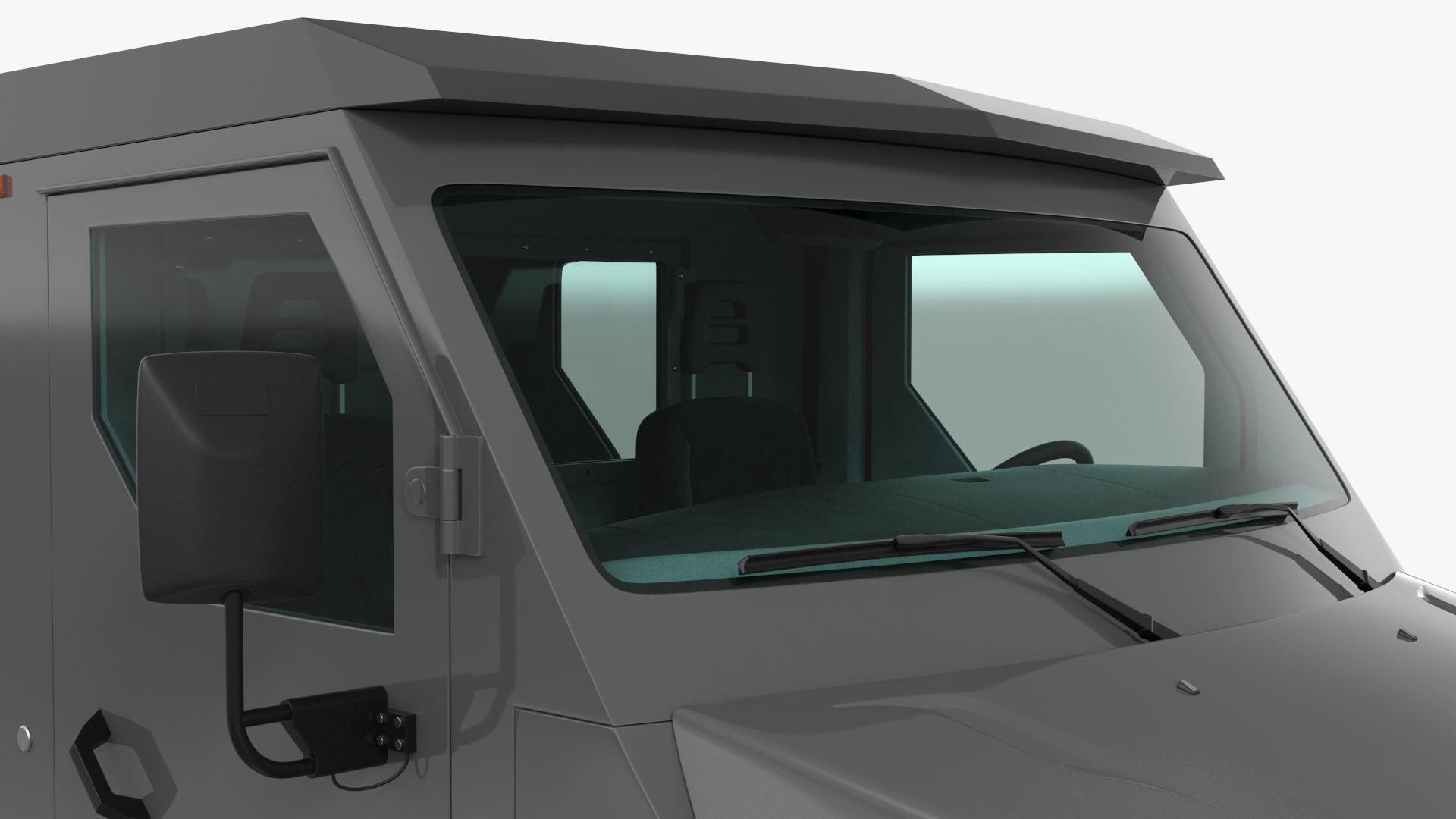 INKAS Armored Vehicle Rigged for Maya 3D