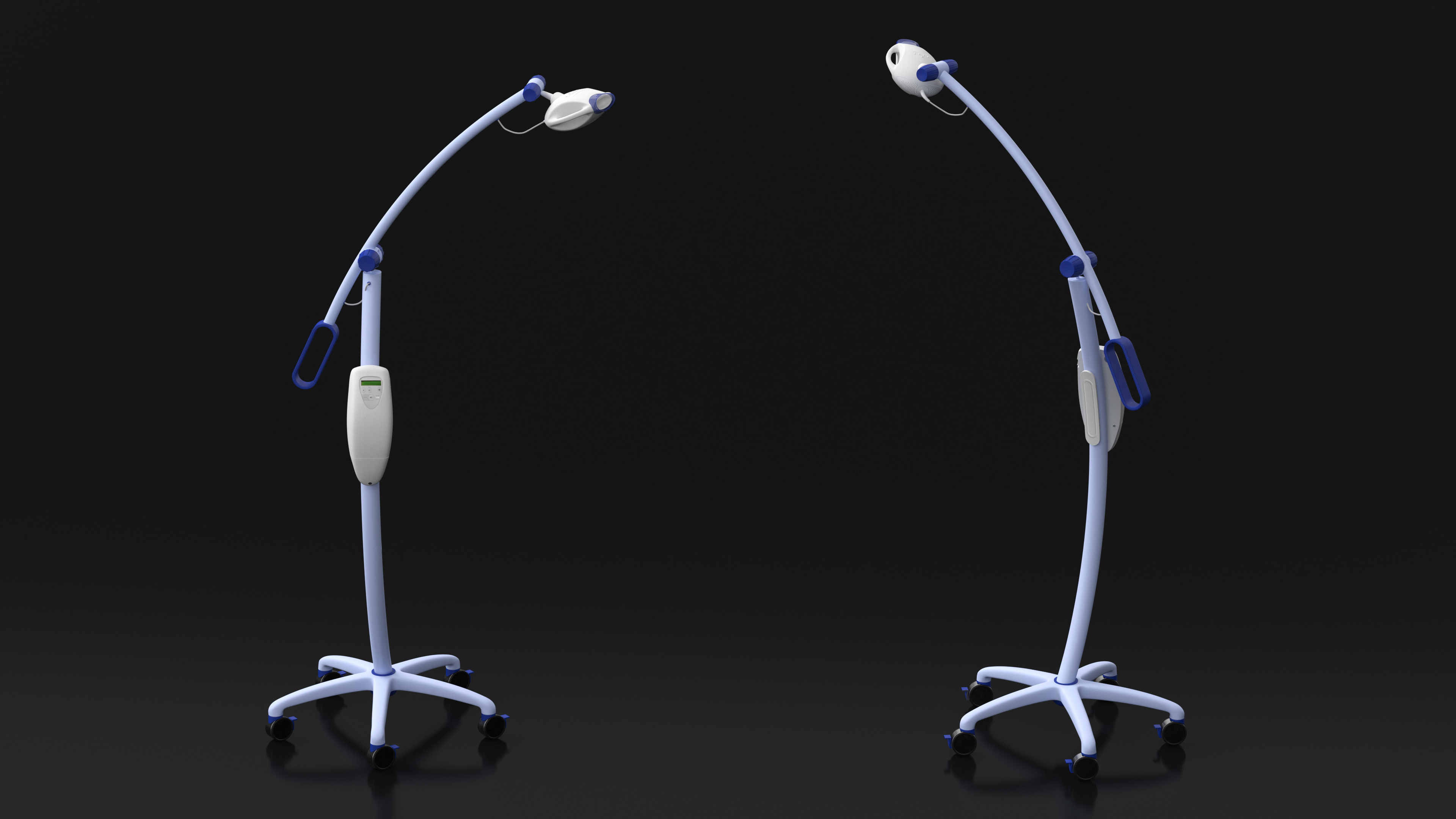 Dental Mobile Teeth Whitening Lamp 3D model