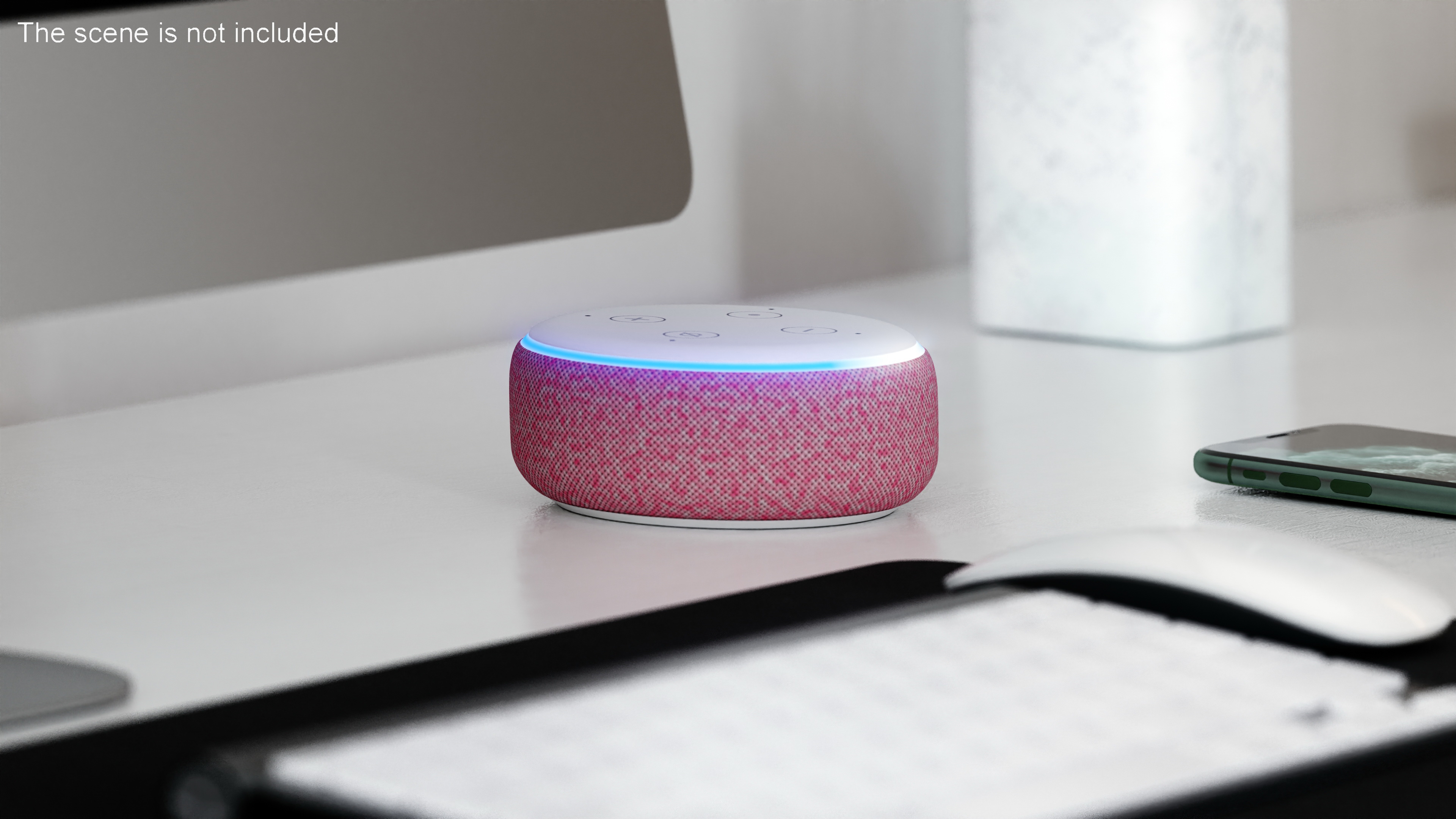 3D model Amazon Echo Dot Pink