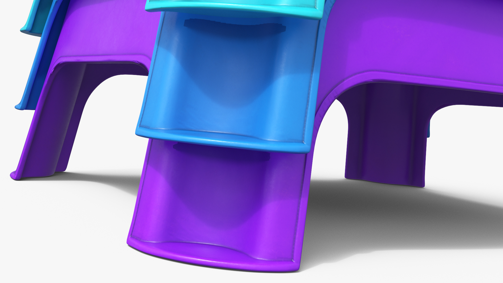Stackable Plastic Stools Multicolor, view 7