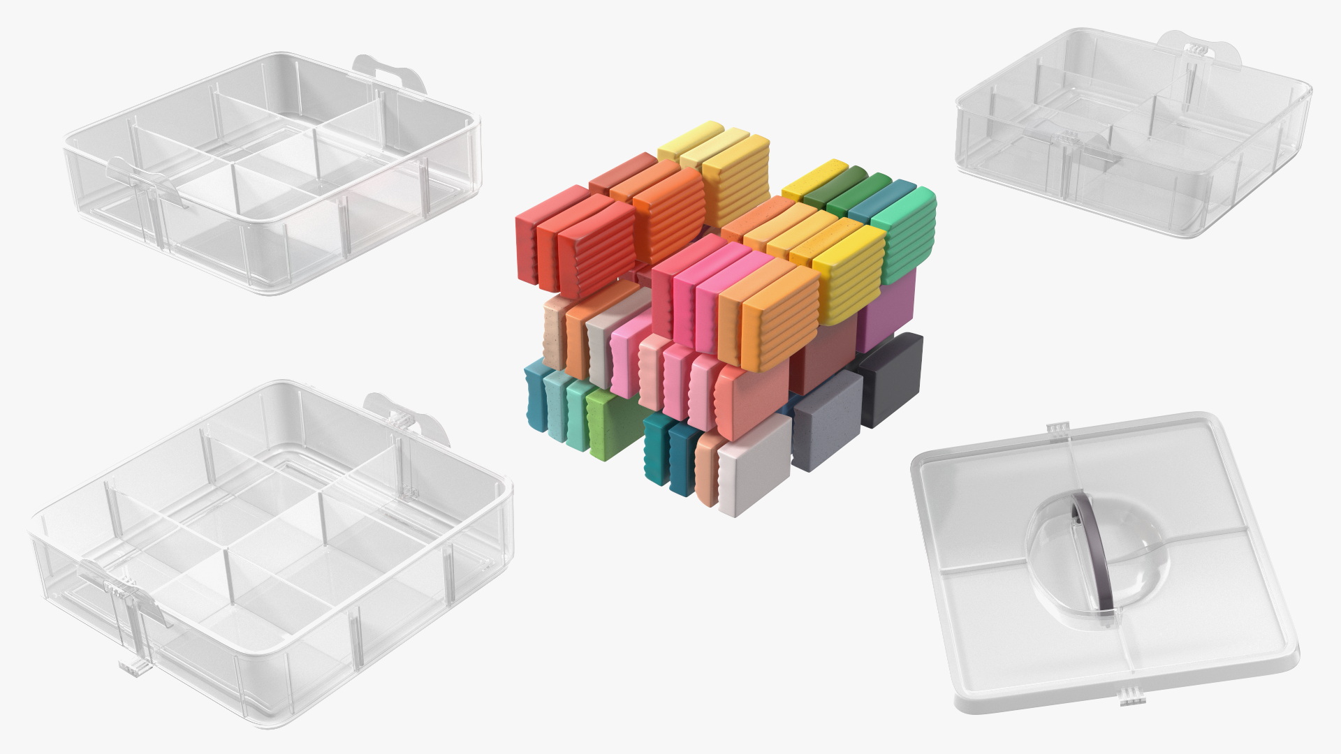 3D Polymer Clay Full Kit