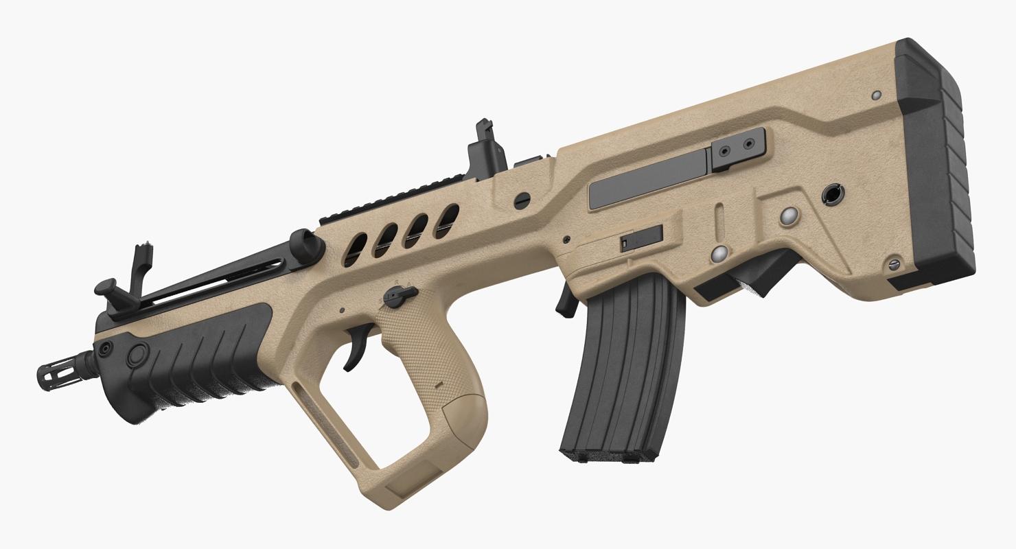 3D Israeli Bullpup Assault Rifle IWI Tavor TAR 21
