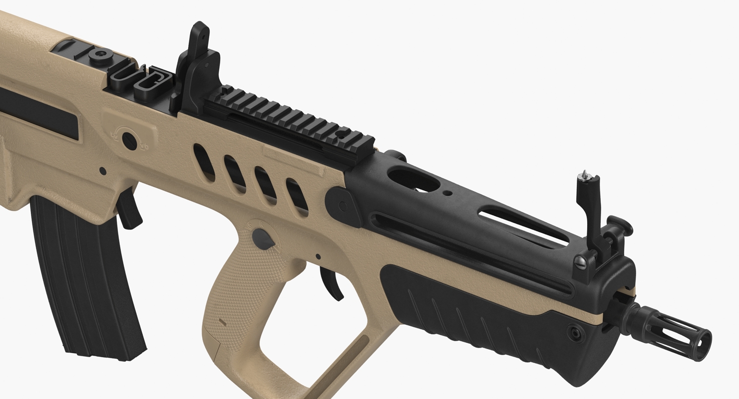 3D Israeli Bullpup Assault Rifle IWI Tavor TAR 21