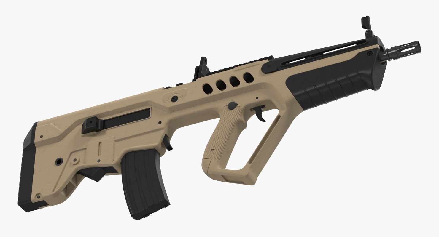 3D Israeli Bullpup Assault Rifle IWI Tavor TAR 21